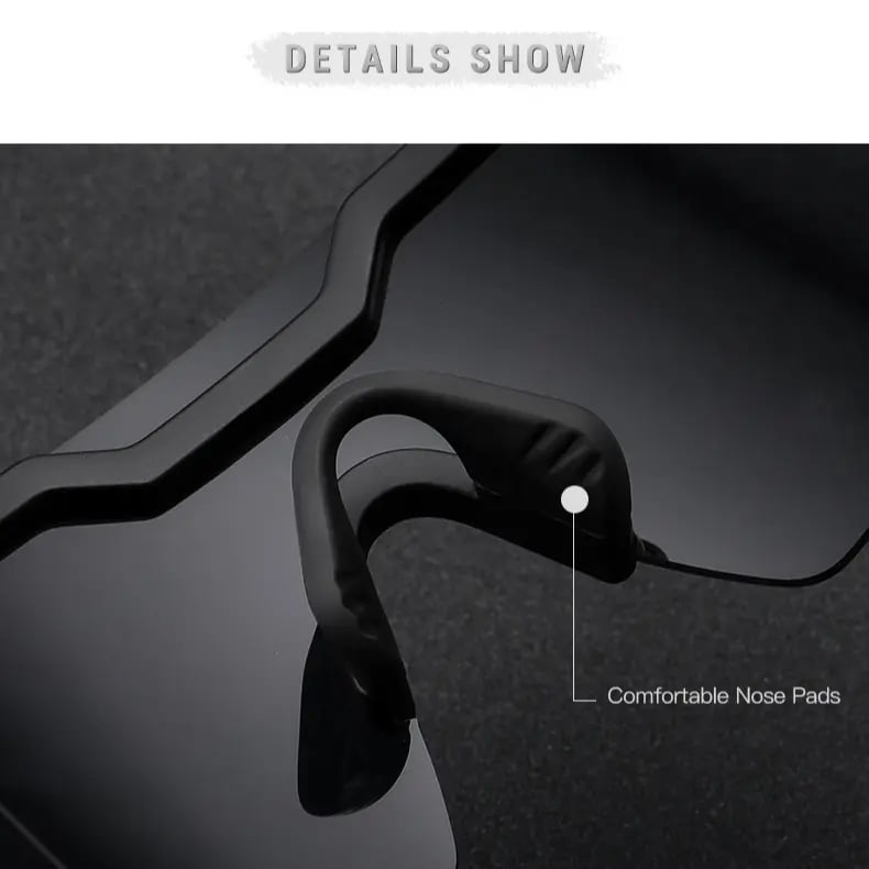 UV400 Photochromic Polarized Safety Glasses - Impact Resistant Outdoor Sports and Work Eyewear