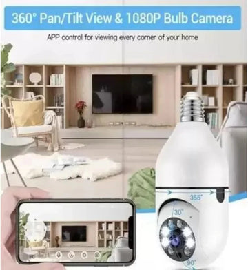 💡 Smart WiFi Bulb CCTV Camera 📷