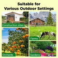 BUY 1 GET 1 FREE – High-Intensity Solar Predator Deterrent Lights for Maximum Protection